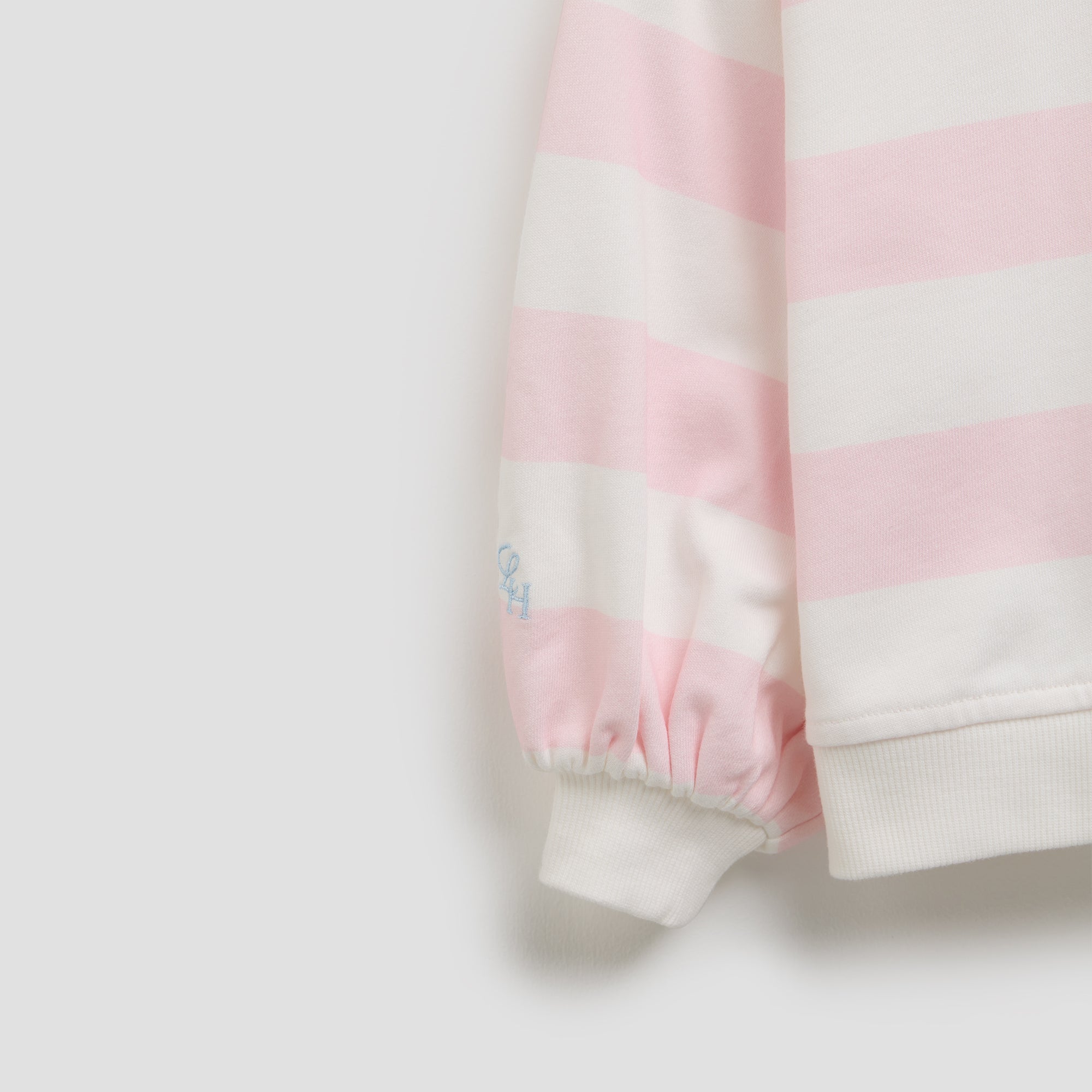 LITTLE PINK CREWNECK SWEAT TOP